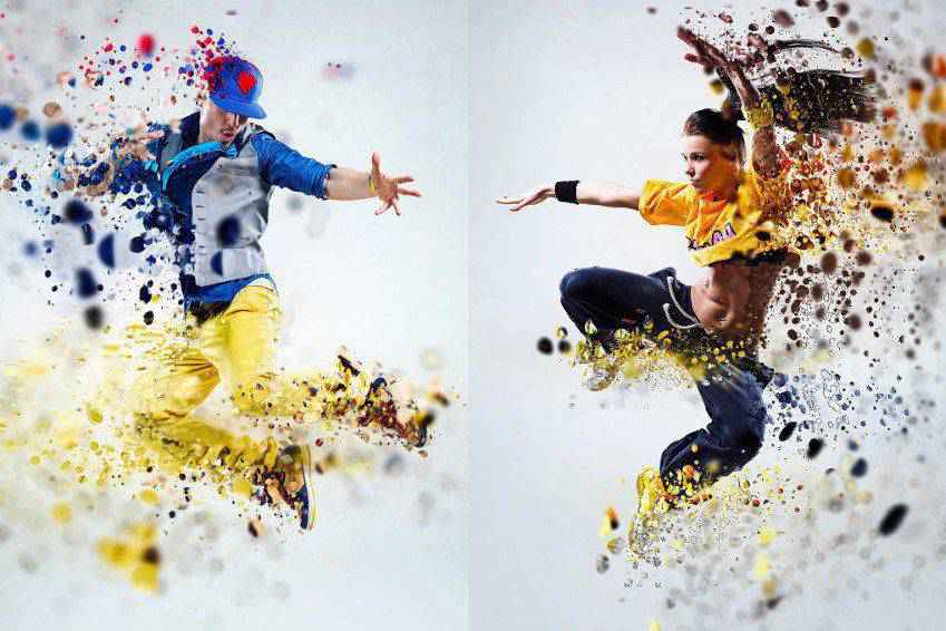 Dispersion 2 Photoshop Action