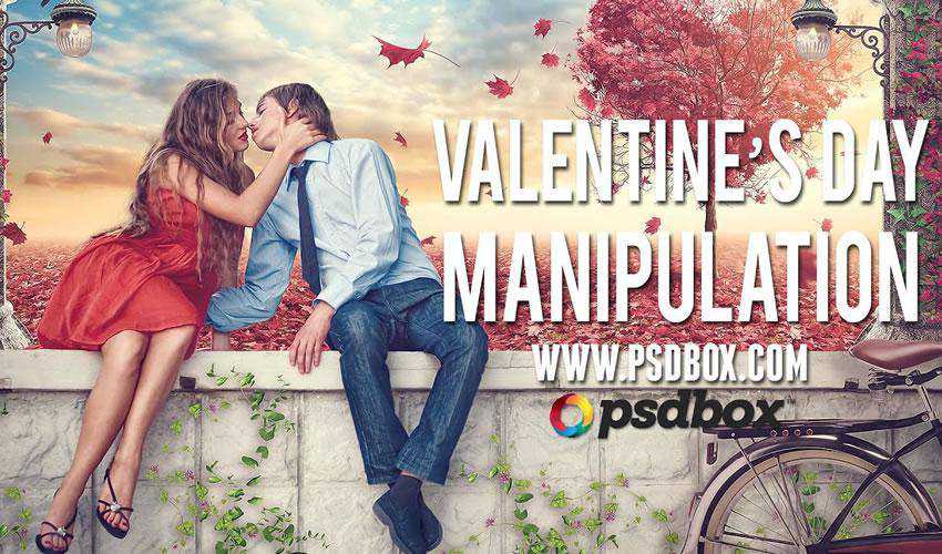 Photoshop-Tutorial zur Manipulation des Valentinstags