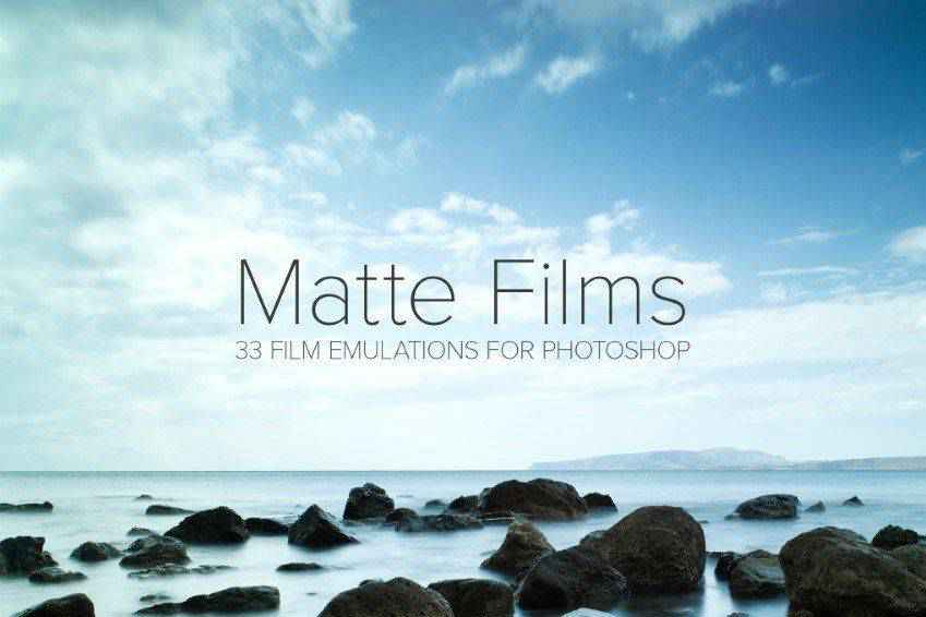 Mattfilm-Emulation Photoshop-Aktionen