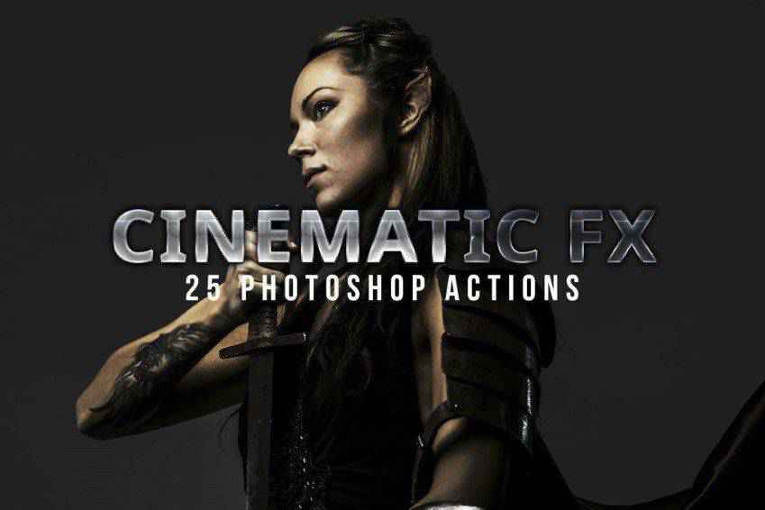 Ações cinematográficas do Photoshop