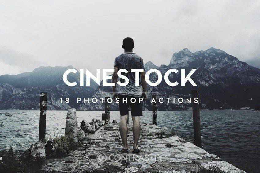 CineStockPhotoshopアクション