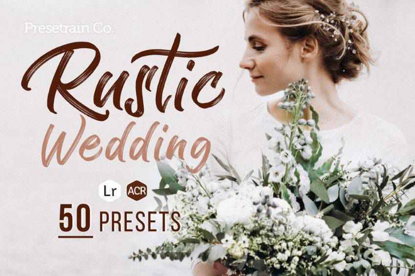 Preset Pernikahan Rustic untuk Lightroom Photoshop