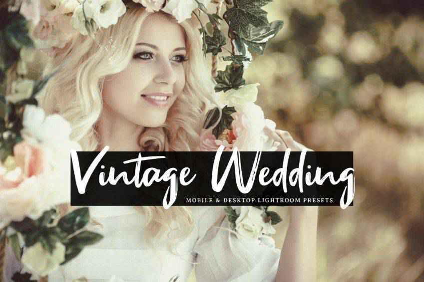 Lightroom-Voreinstellungen für Vintage-Hochzeiten