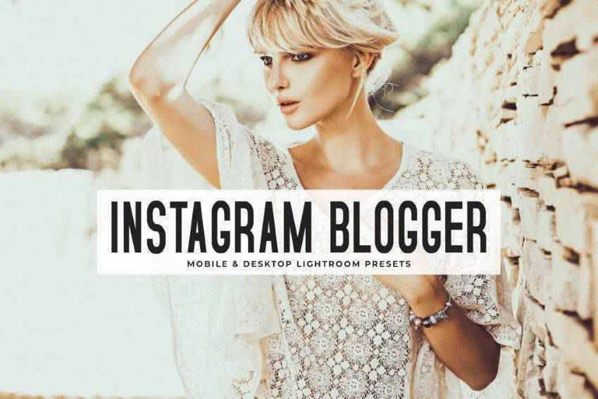 حزمة الإعدادات المسبقة لـ Instagram Blogger Lightroom