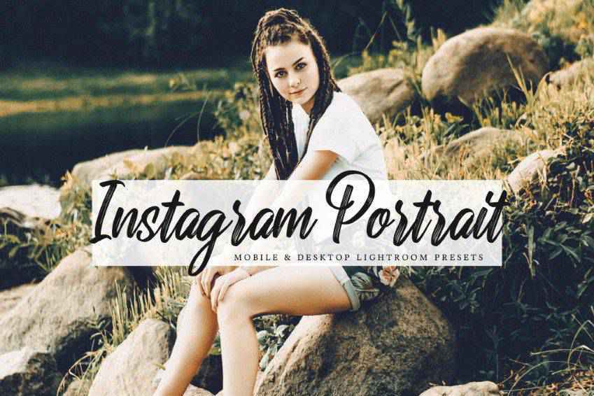 الإعدادات المسبقة لـ Instagram Portrait Lightroom