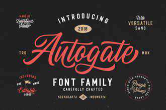 Autogate Font-Famille