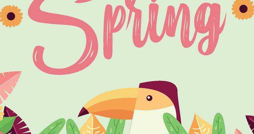 Comment créer une affiche de printemps colorée Tutoriel Adobe Illustrator