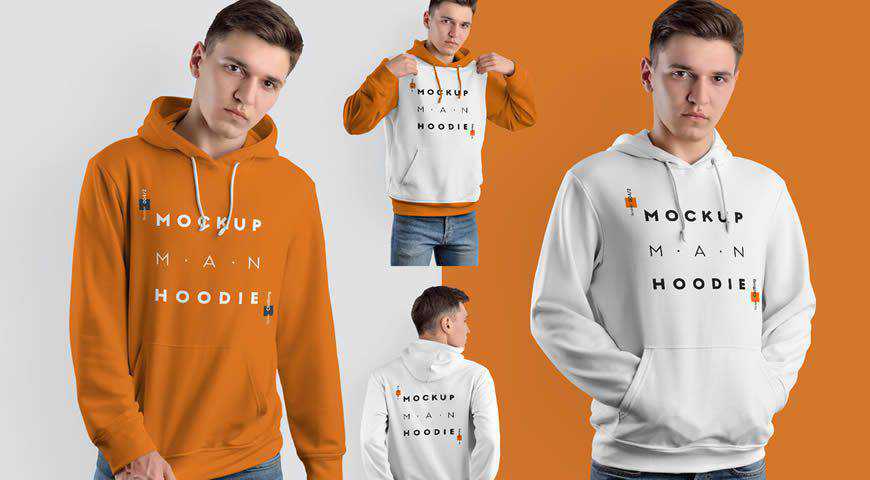 Templat Mockup Photoshop PSD Sweatshirt Berkerudung