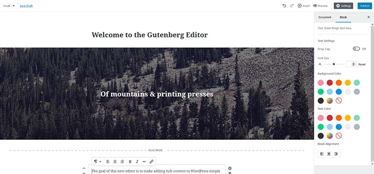 Edytor WordPress Gutenberg