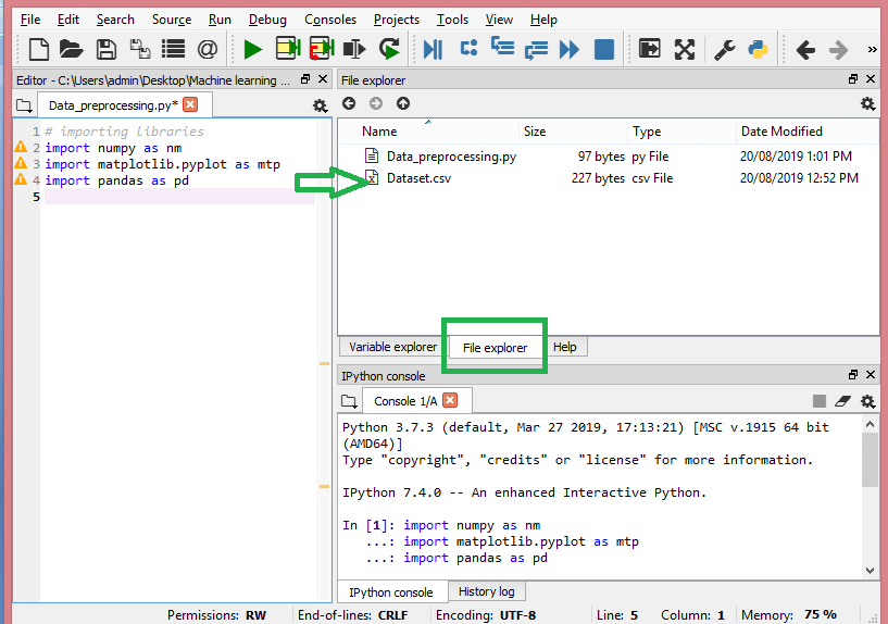 Datenvorverarbeitung beim maschinellen Lernen