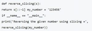 Invertire un numero in Python - Schermata 7