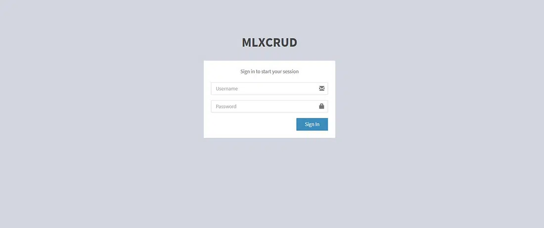 Script PHP MLX CRUD per strumenti di gestione dei progetti