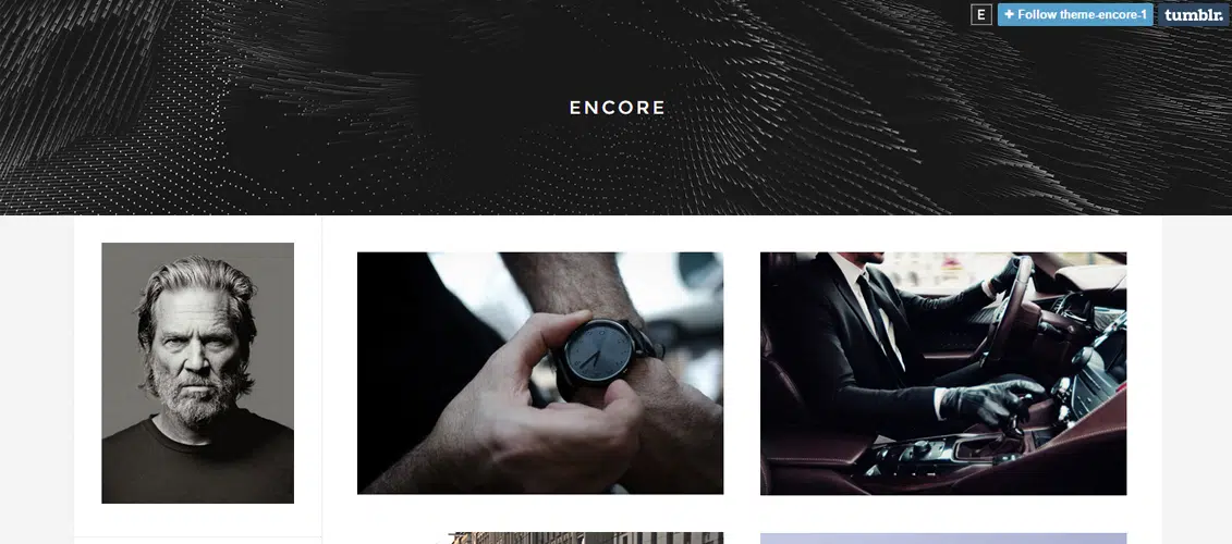 Encore Tumblr Teması