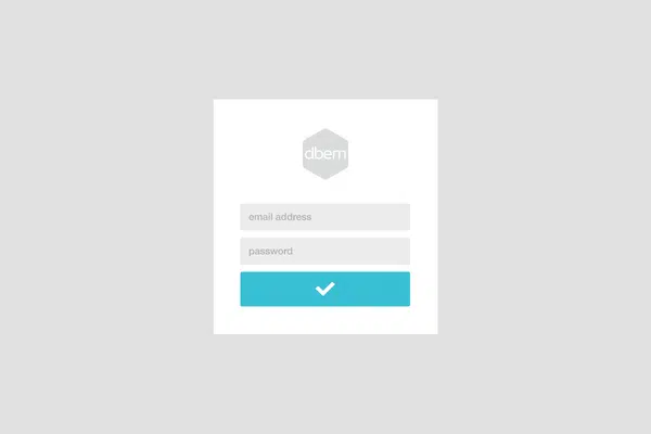 Formulir Login Minimal PSD Gratis