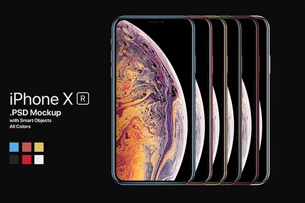 Maquetas de iPhone X