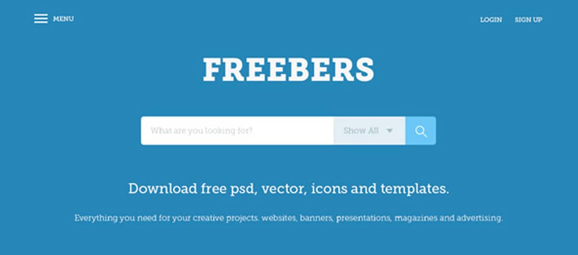 Freebers – Modello Web gratuito