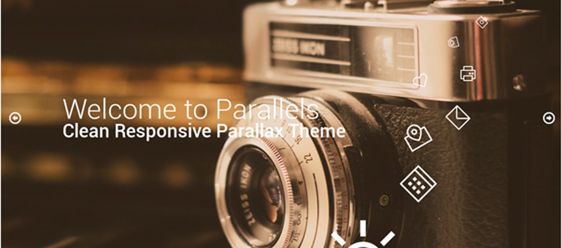 Parallels – PSD 響應式模板