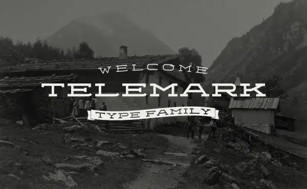 Familia tipográfica de Telemark