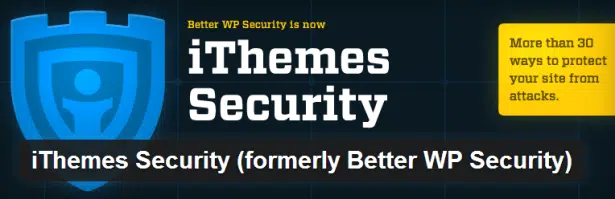 iThemes Security (เดิมชื่อ Better WP Security)