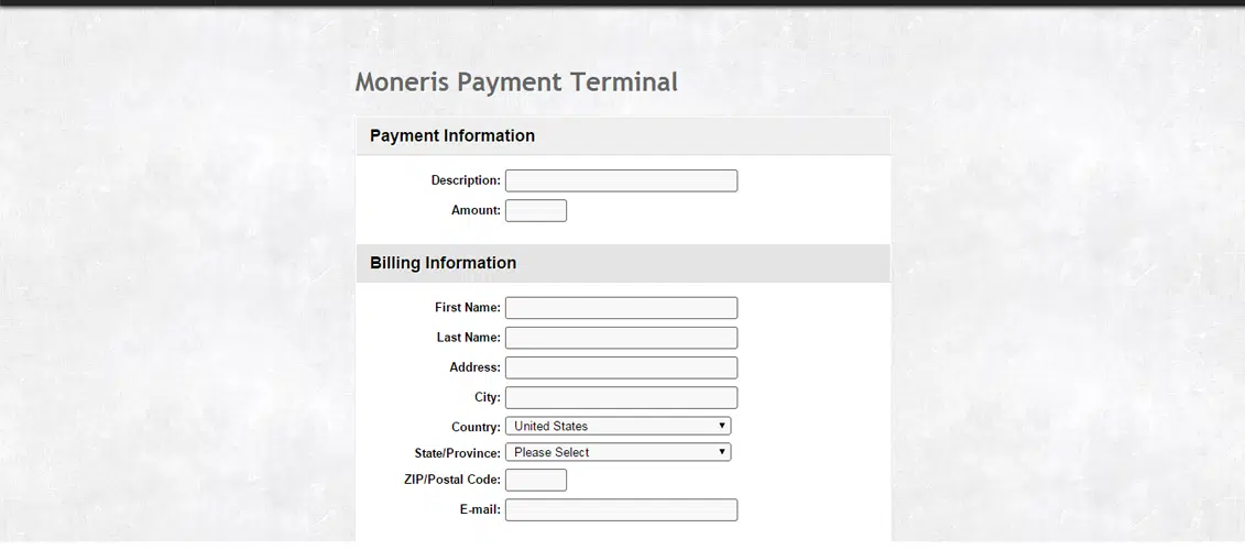 Terminal Pembayaran Moneris