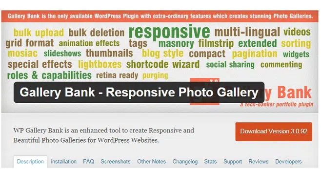 WP Gallery Bank - Plugin per i migliori album della galleria