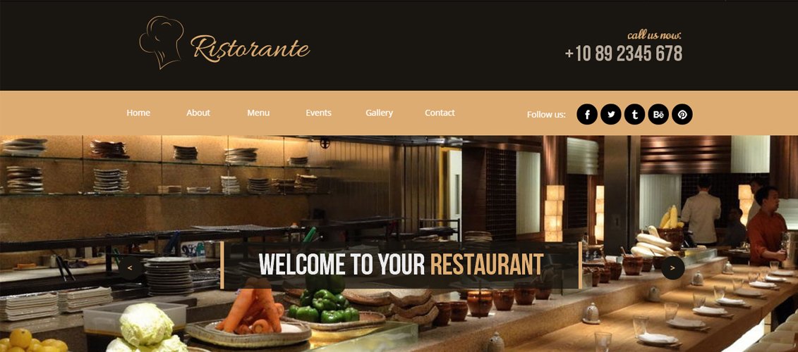 ร้านอาหาร Caffee Bar Pub Template