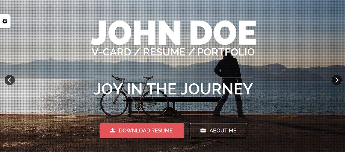 Personal One - Curriculum VCard di OnePage