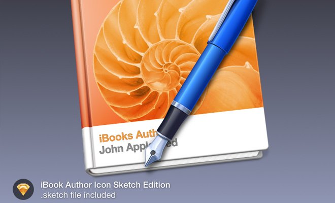 iBook Author Icon Sketch Obsequios