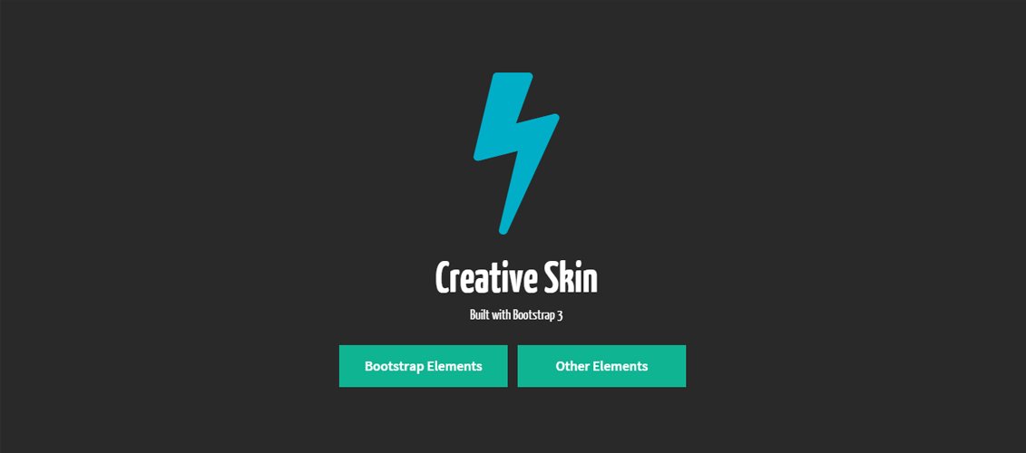 Skin Bootstrap creativa