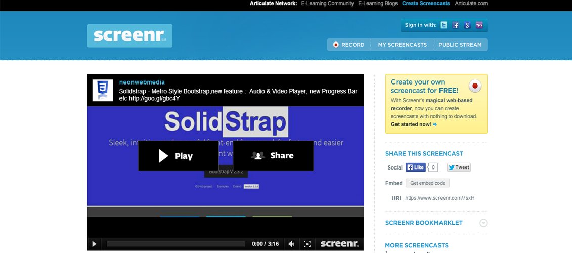 Solidstrap - Bootstrap Skin V в стиле Metro