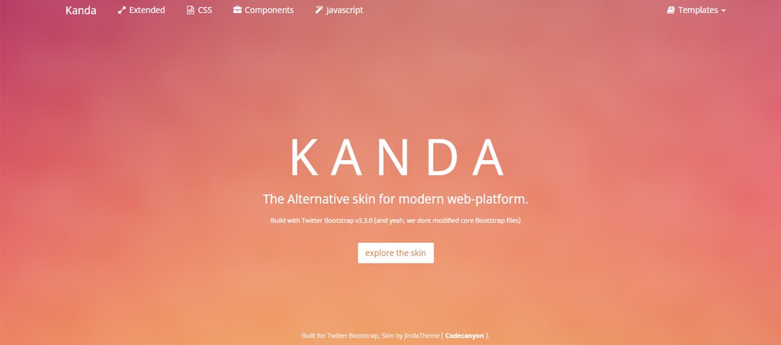 Skin Kanda Bootstrap