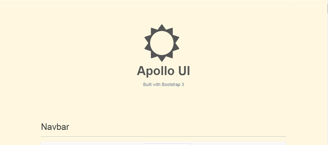 Apollo - Bootstrap Skin