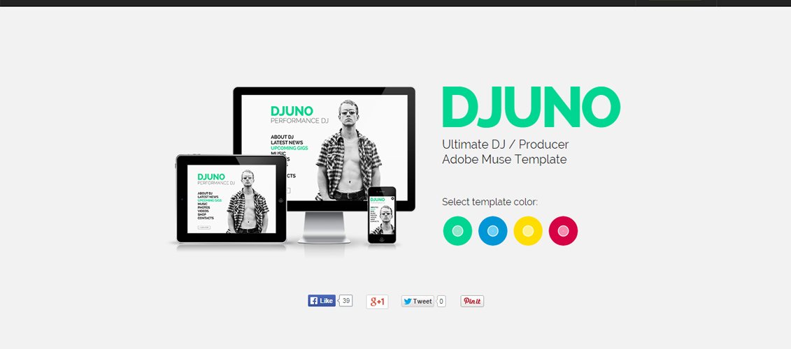 DJuno - Ultimate DJ Producer Muse Szablon