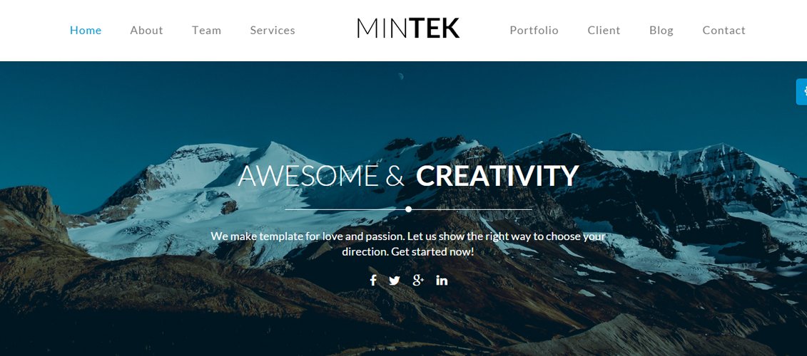 MTek - 管理模板 Bootstrap + AngularJS