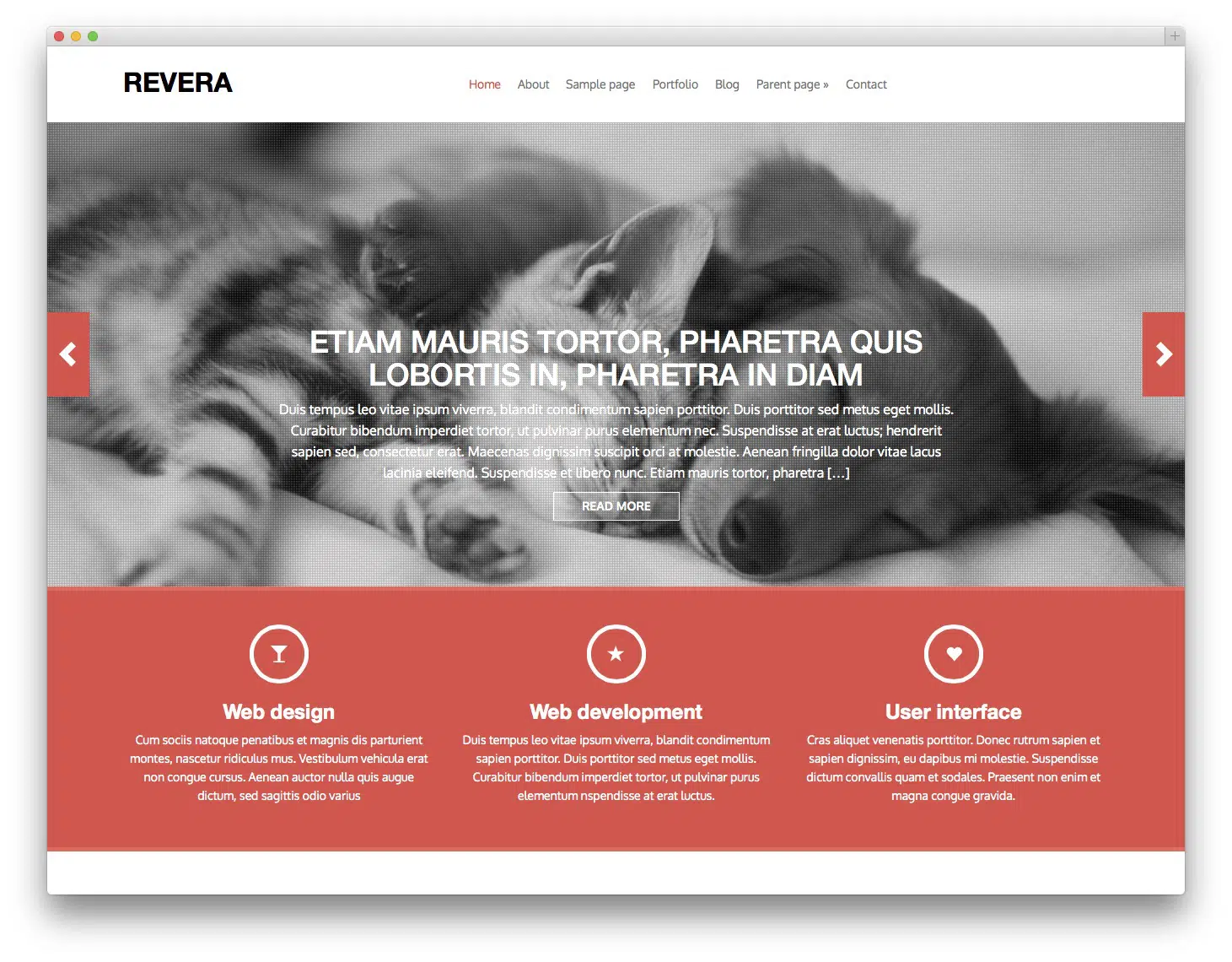 Tema WordPress Gratis Revera Segar