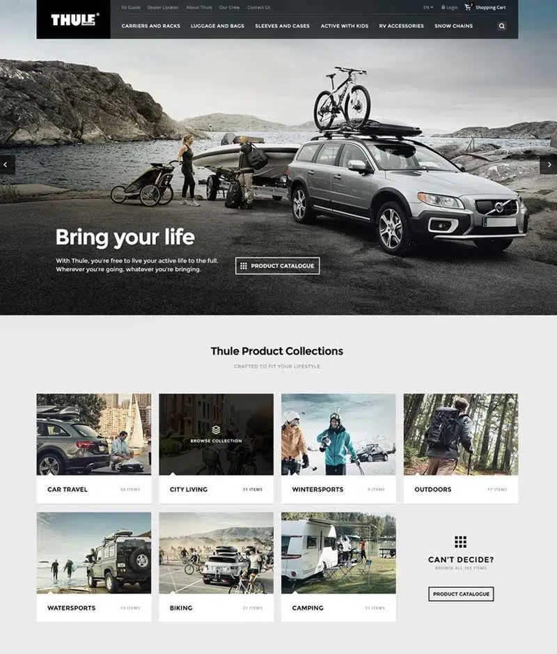 Thule Design Web Modern