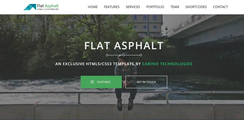 Flat-Asphalt---One-pager-Prallax-HTML-5-템플릿