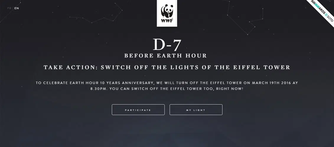 WWF-Francia---Earth-Hour-Paris