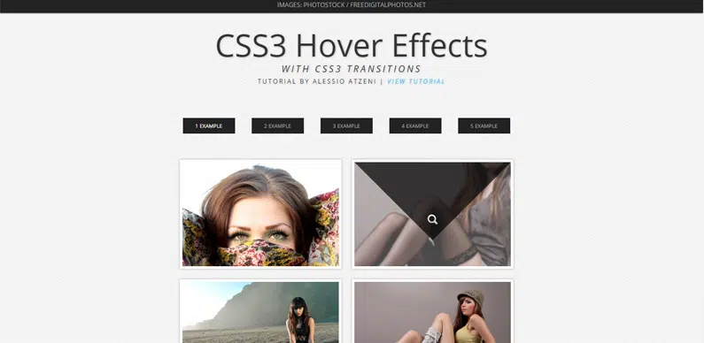 CSS3 Hover Effects