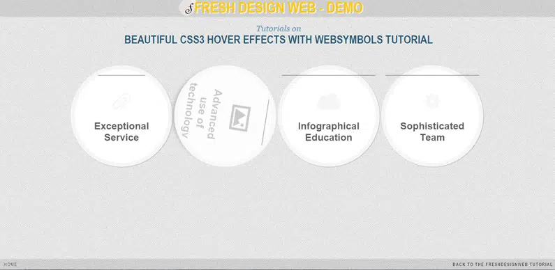 เอฟเฟ็กต์โฮเวอร์ CSS3 ที่สวยงาม