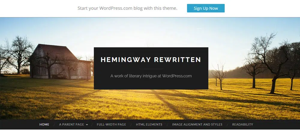 HEMINGWAY RESSCRISE Tema WordPress Infinite Scroll