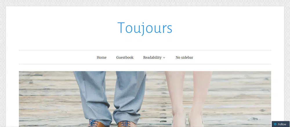 Tema WordPress Toujours Infinite Scroll