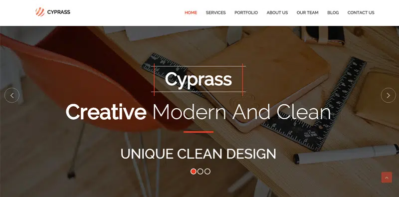 Cyprass --- Html5-отзывчивый-бизнес-шаблон