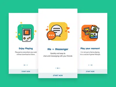 9 Zing Play – Onboarding-Bildschirm