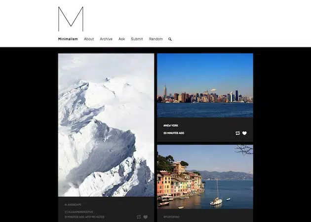 39 Minimalism Tema Tumblr