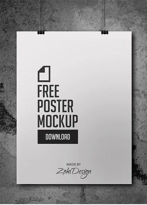 Gratis-Poster-Mockup