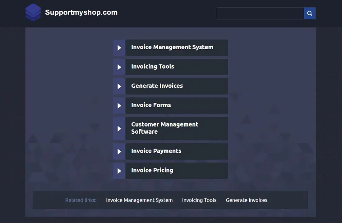 Lite system fakturowania