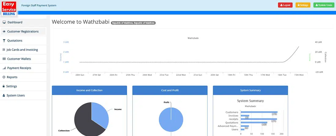 EasyService Billing - skrypty PHP do wyceny, faktury, płatności itp. Podgląd