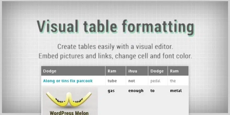 Wizualne formatowanie tabeli przez georgeiron _ CodeCanyon