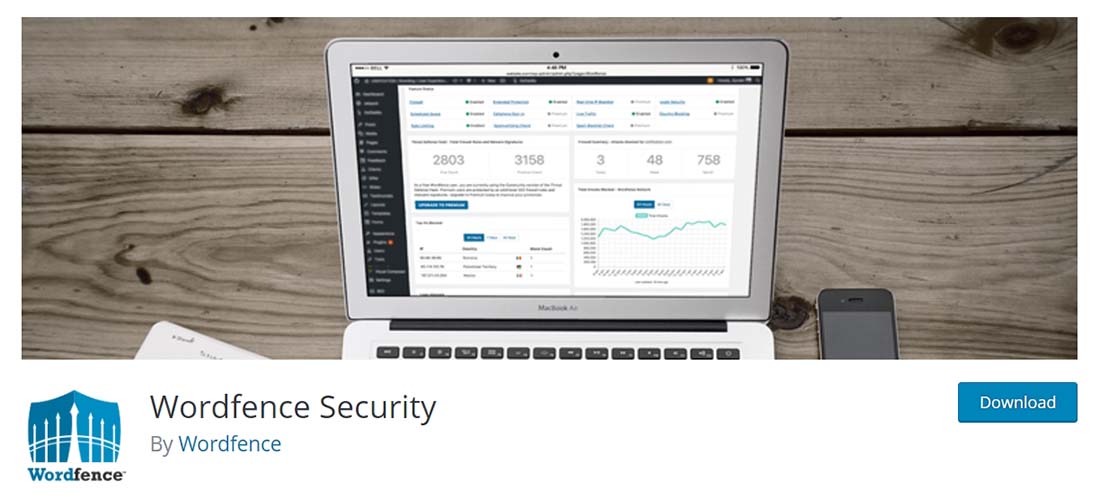 Wordfence Security Najlepsze wtyczki WordPress